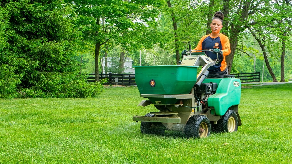 lawn weed control application